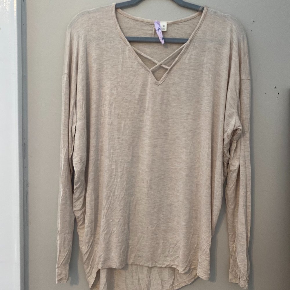 Francessca's Cream Blouse